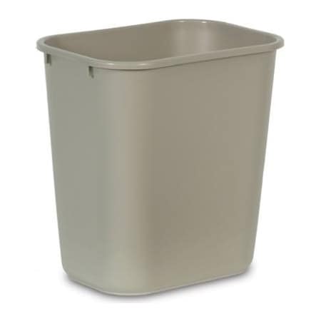 Rubbermaid Commercial 2818QT Wastebasket FG295600BEIG